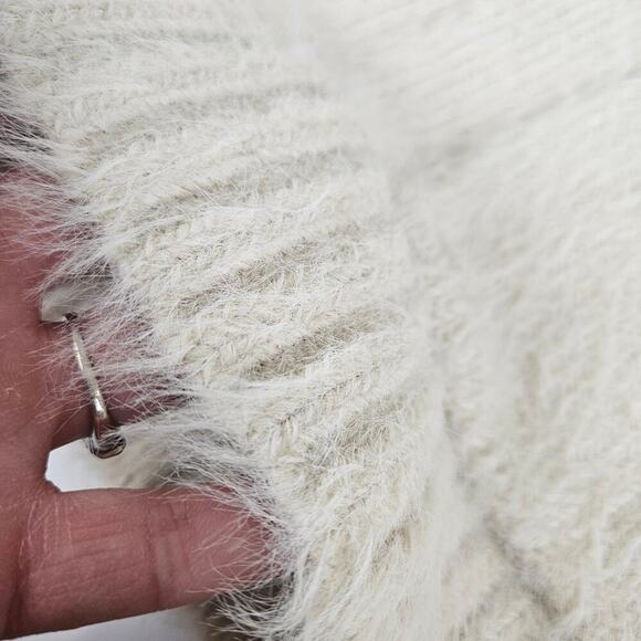 American Eagle Soft Cozy Cream Cardigan XS - Picture 6 of 9